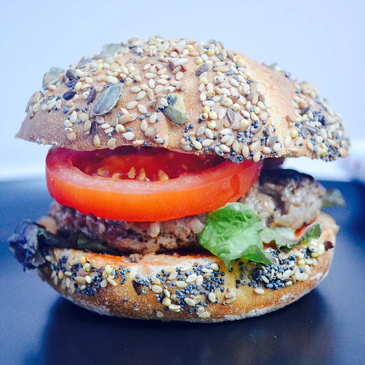 Mushroom Beef Burgers