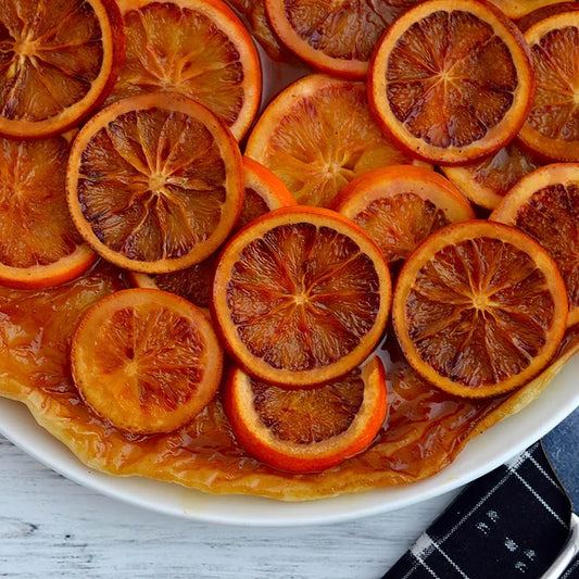 Blood Orange Tarte Tatin