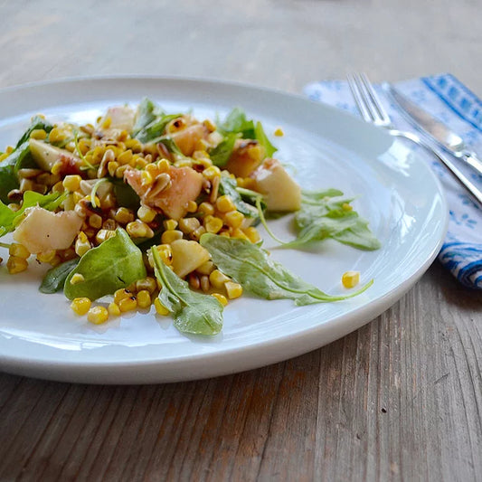 Summer Peach and Corn Salad