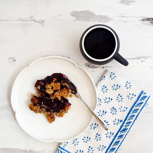 Blueberry Apple Crumble