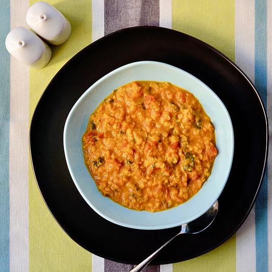 Curried Lentil Coconut Soup