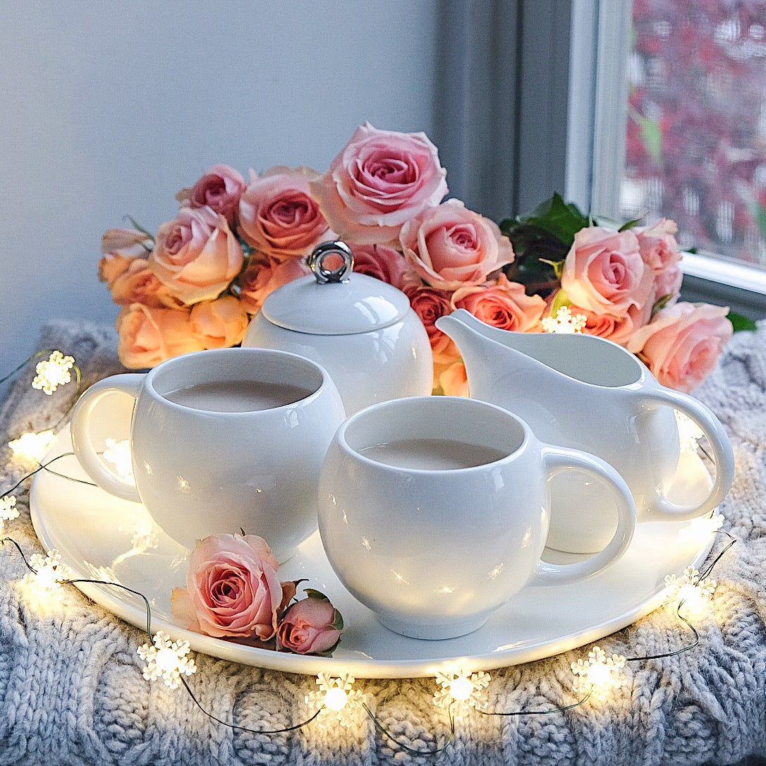 Eva teacups - White