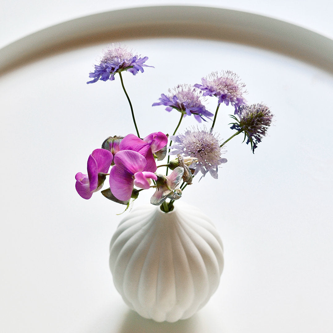 Petite Textured Porcelain Vase