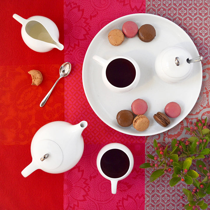 Eva 6-piece Tea Set - White