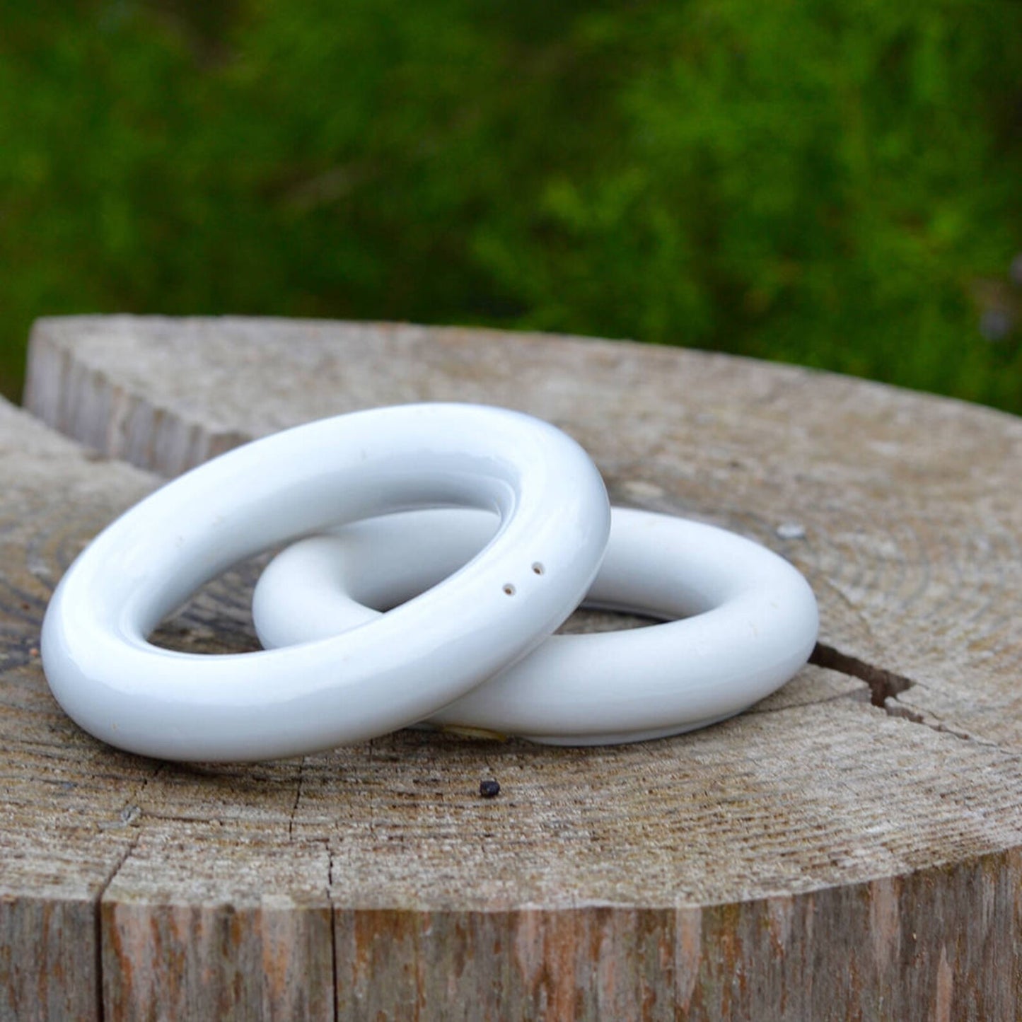 RINGS Salt + Pepper shaker set