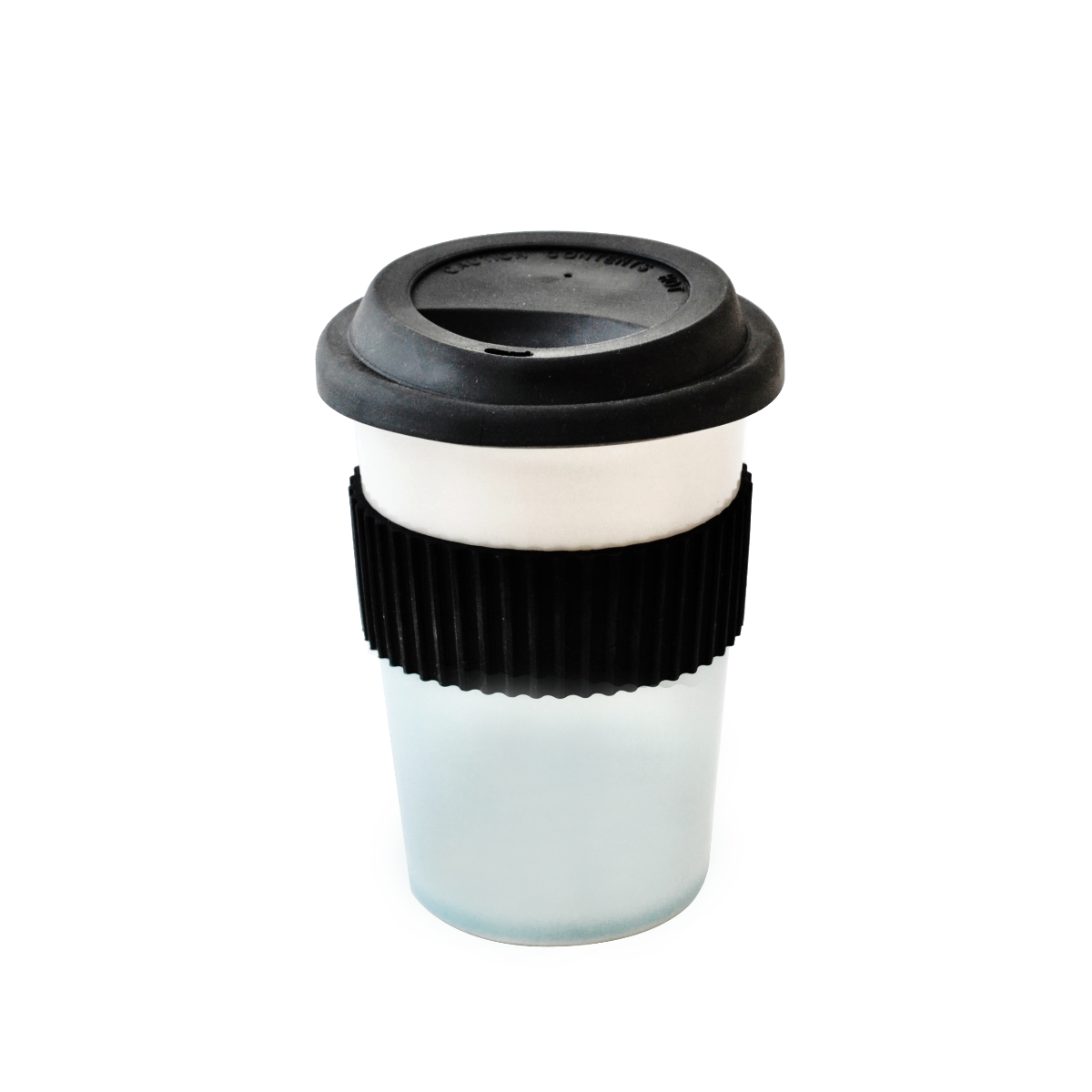 Ceramic travel tumbler eco porcelain microwave safe mug
