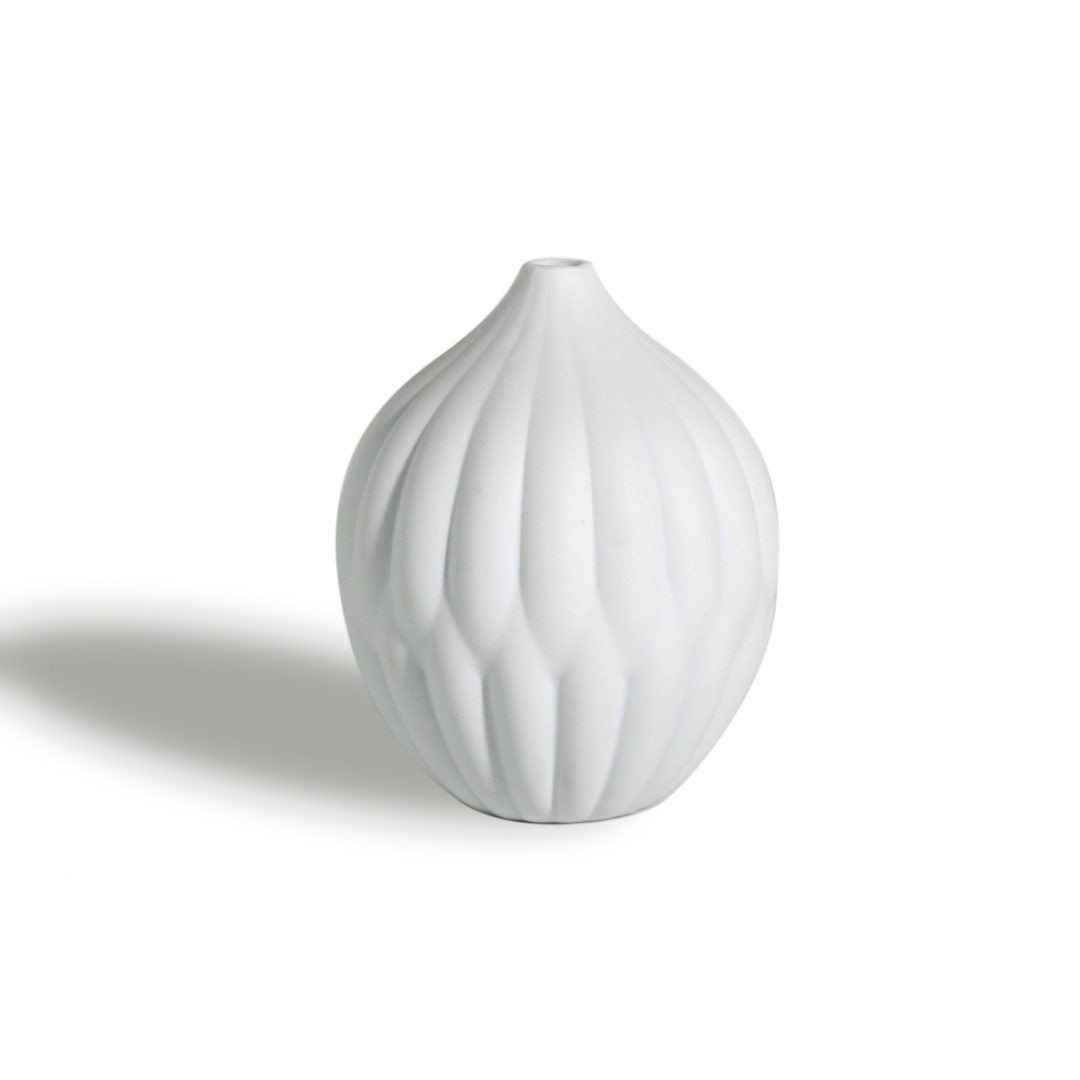 Petite Textured Porcelain Vase