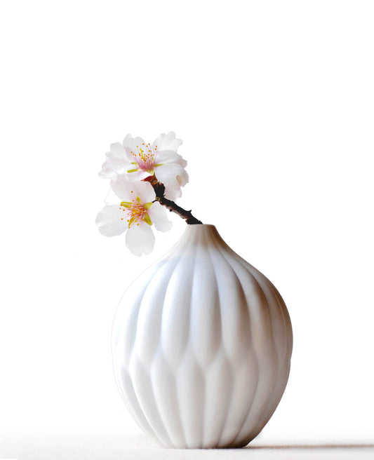 Petite Textured Porcelain Vase