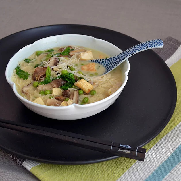 Tofu Green Curry Soup