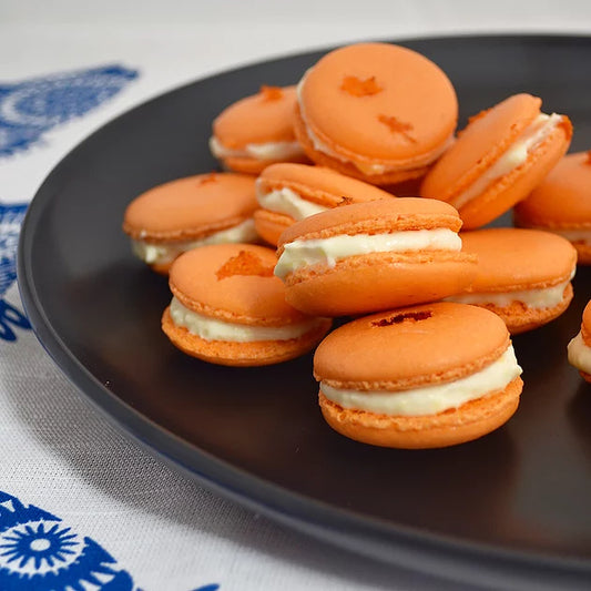 Orange-Lemon Macarons