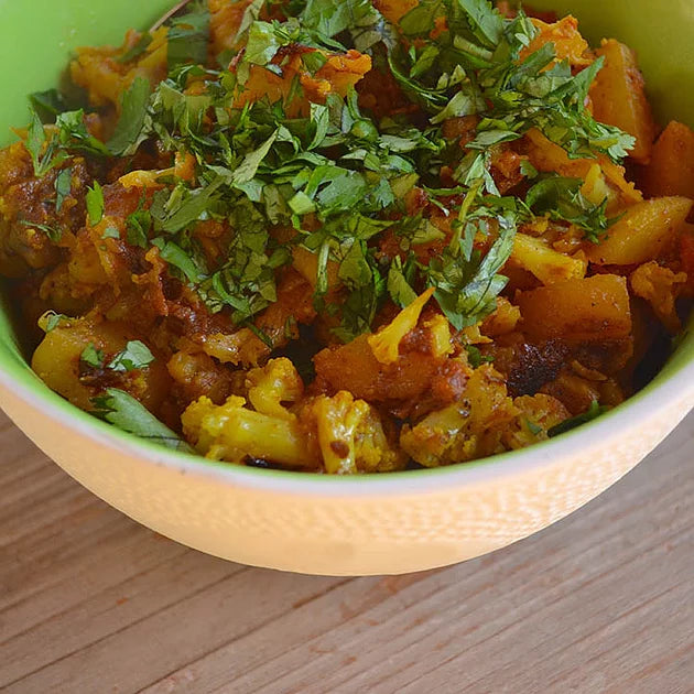 Aloo Gobi - Indian Cauliflower with spices