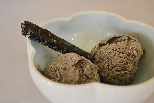 Black Sesame Ice Cream