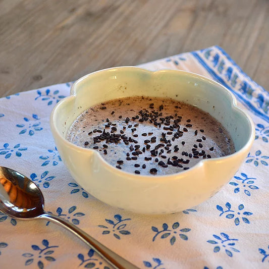 Black Sesame Panna Cotta