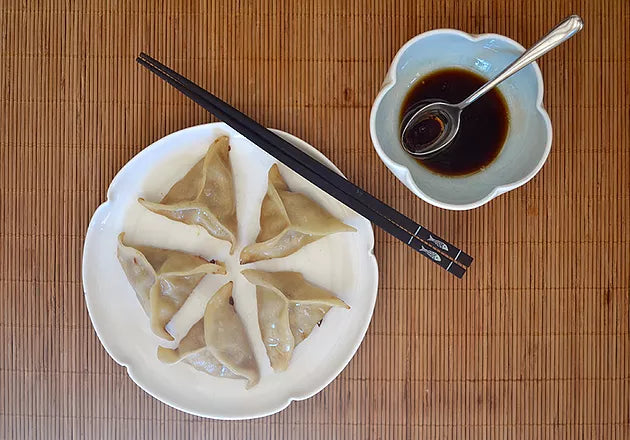 Chinese Pork & Cabbage Dumplings