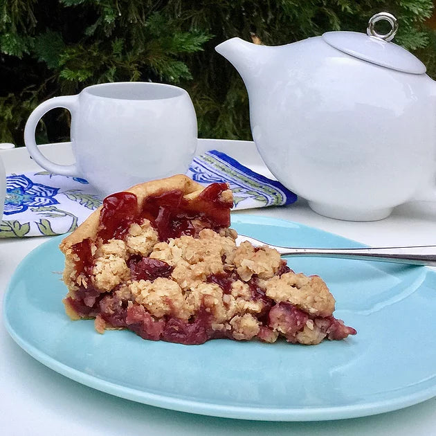 Mango-Blueberry Almond Cake