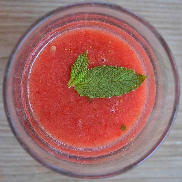 Strawberry-Watermelon slushy