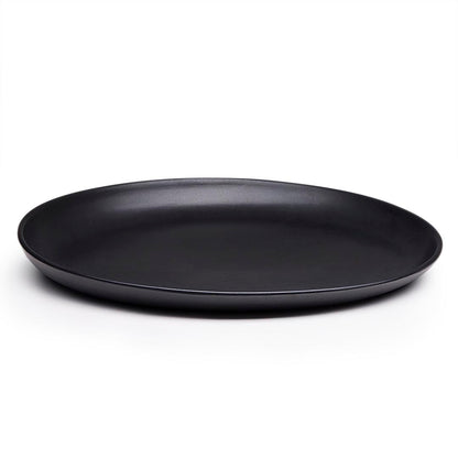 Eva platter - Modern Ceramic Serving Platter - Black