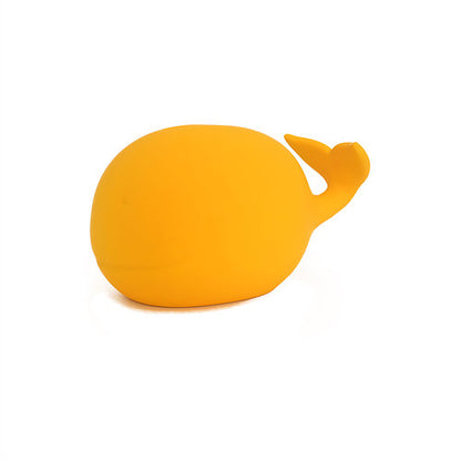 SAVE THE WHALES bank - Money Bank for Kids - yellow