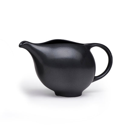 Eva Sugar Bowl & Creamer - Black