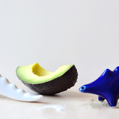 Ceramic dinosaur salt and pepper shakers stoneware set