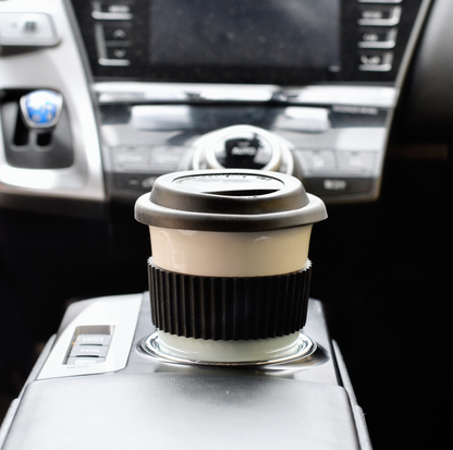 Ceramic travel tumbler eco porcelain microwave safe mug