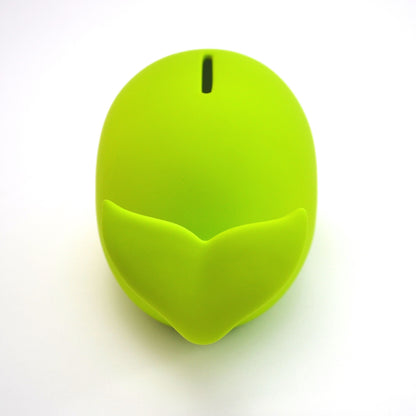 Green whale piggy bank ceramic eco-friendly WWF donation