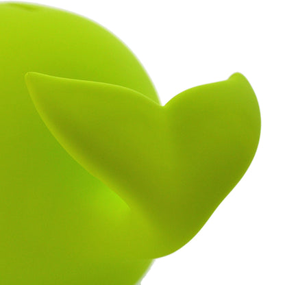 Green whale piggy bank ceramic eco-friendly WWF donation