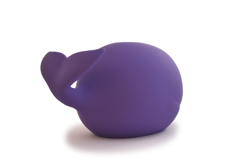 SAVE THE WHALES bank - purple