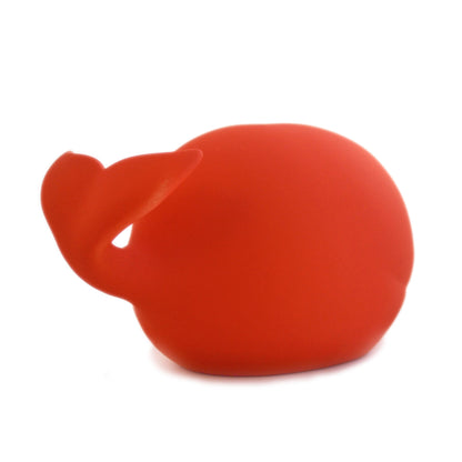 SAVE THE WHALES bank - Money Bank for Kids - red