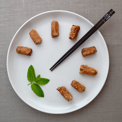 Juego de 6 platos llanos Eva - blanco