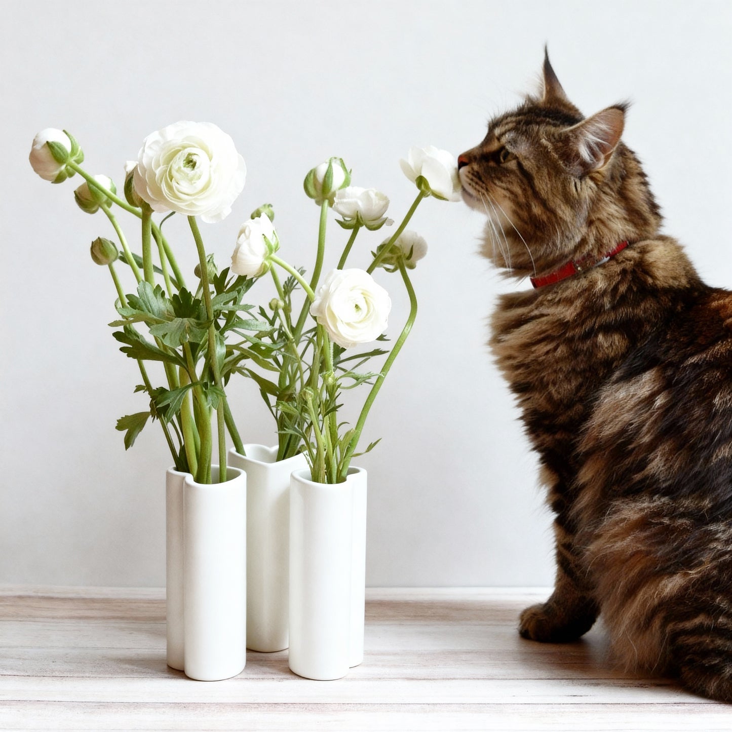 HEART VASE TRIO
