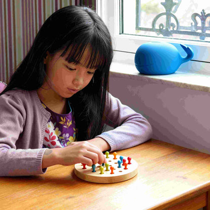 SAVE THE WHALES bank - Money Bank for Kids - blue