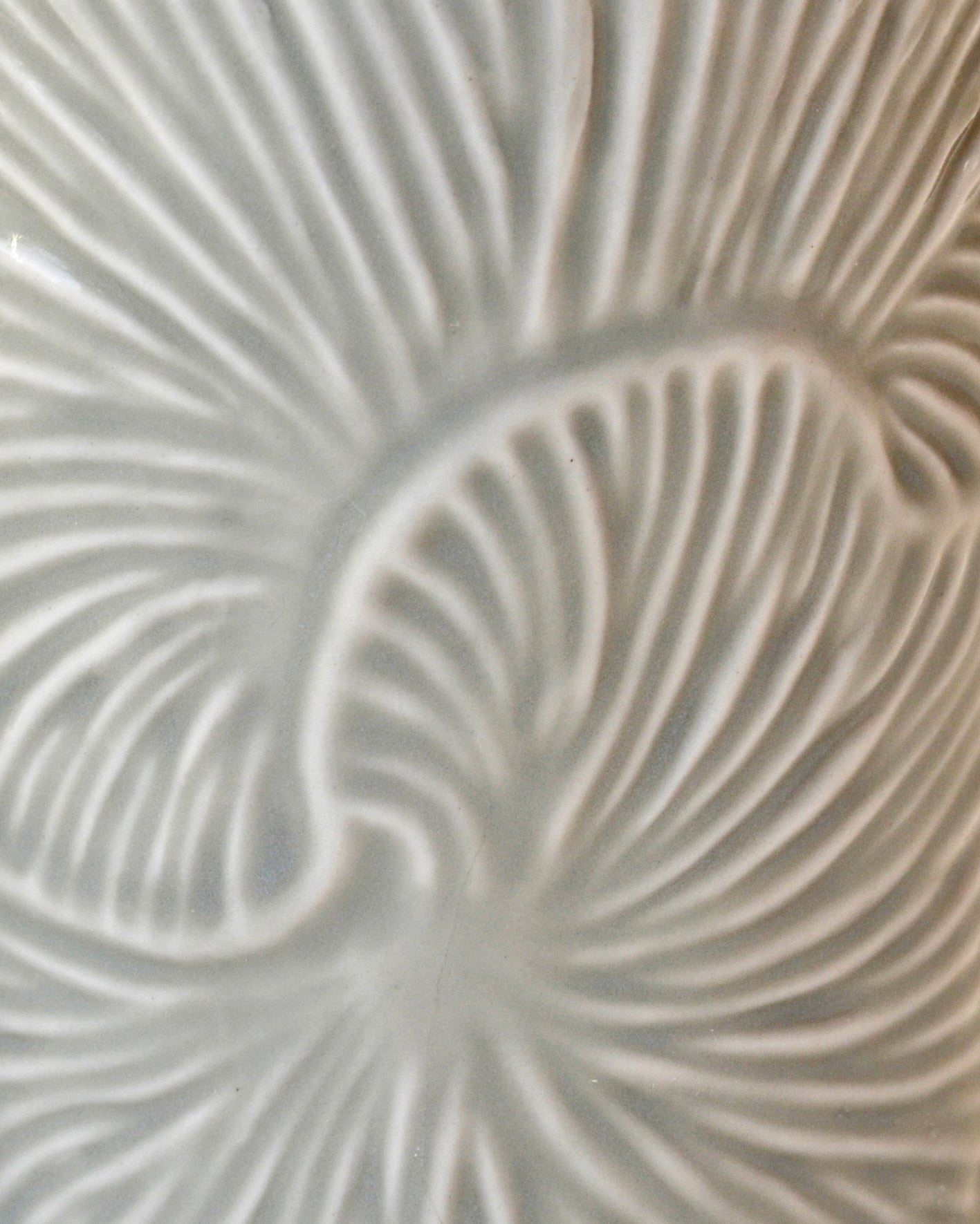 NEW! Handmade Ceramic Foaming Soap Dispenser - Mist Grey