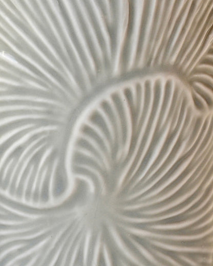 NEW! Handmade Ceramic Foaming Soap Dispenser - Mist Grey