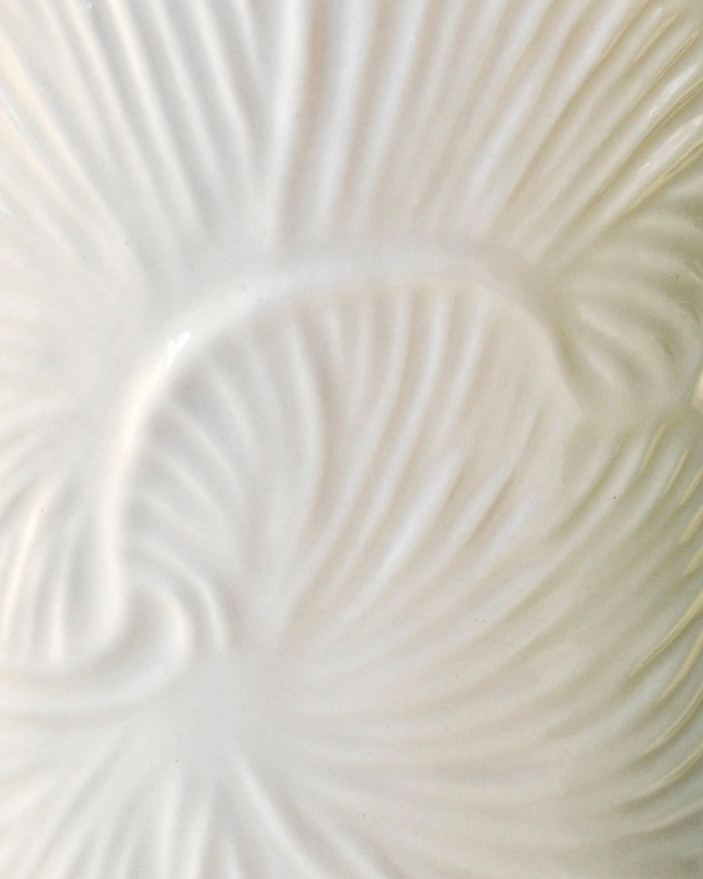 NEW! Handmade Ceramic Foaming Soap Dispenser - Morning White