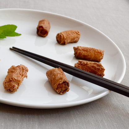 Black stoneware plates Eva dinnerware set of six